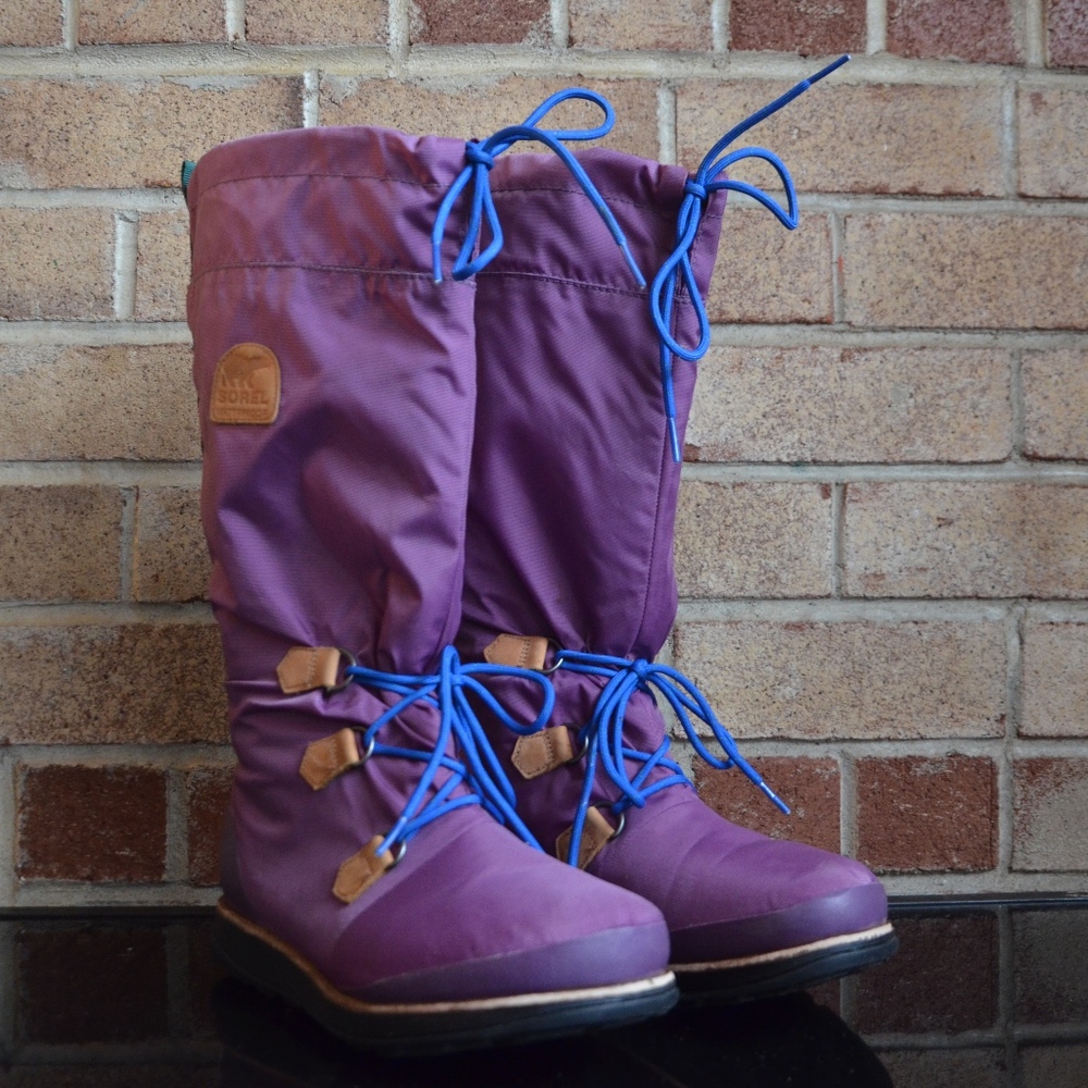Sorel Damen Retro ‘88 Womens Boots Purple Size 9